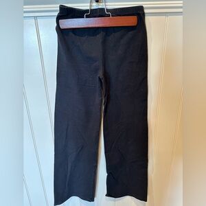 BODY WRAPPERS Size Boys 14-16 Black Long Pants Dance Costume